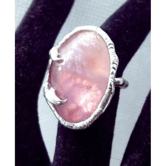 Amethyst Crystal Ring Handmade - Picture 2 of 12